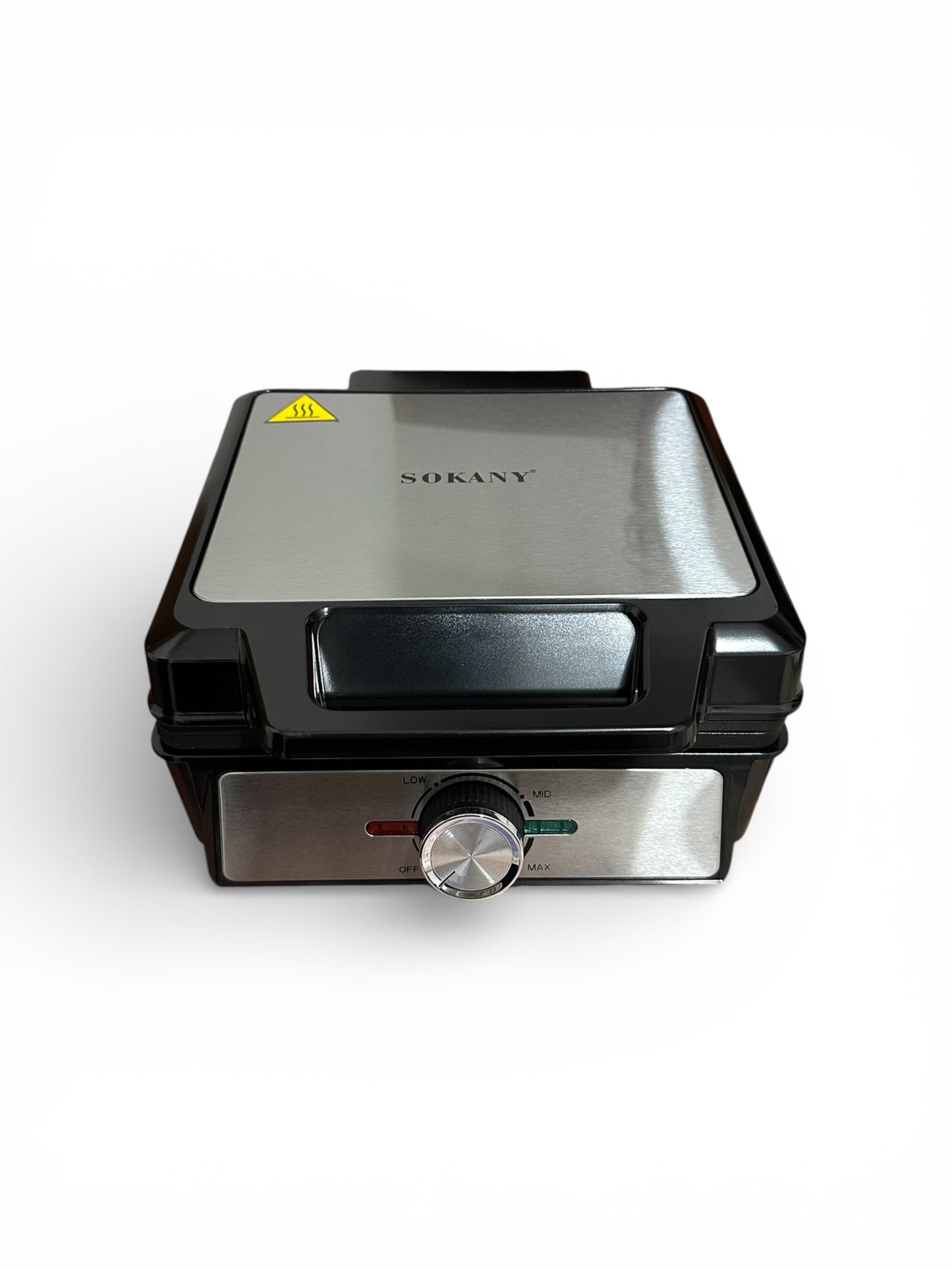 Wafflera doble puesto Sokany 1200W