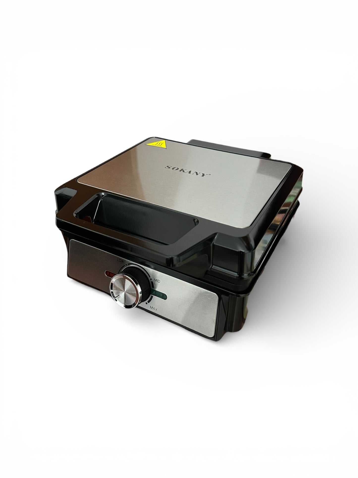 Wafflera doble puesto Sokany 1200W