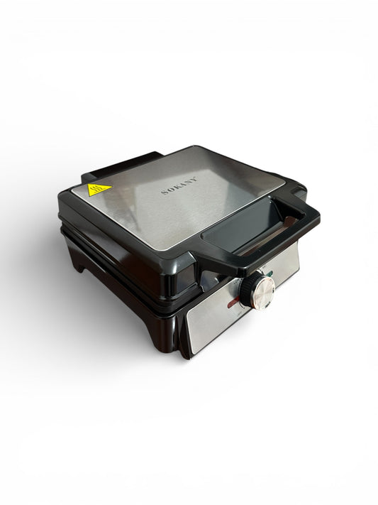 Wafflera doble puesto Sokany 1200W