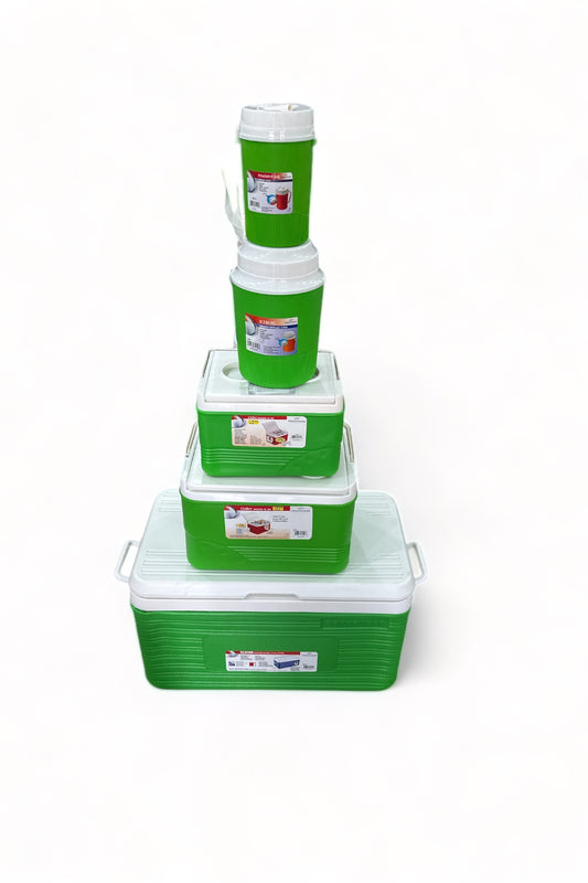 Juego de hieleras/cavas x3 + 2 termos PrinceWare